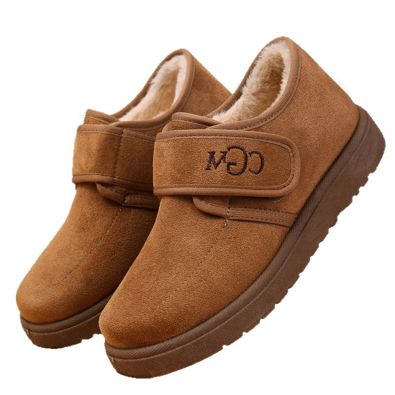 Warme Winterstiefel mit Klettverschluss R&B R&B