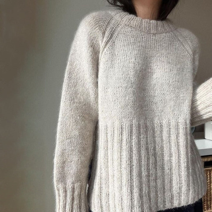 R&B | Schlichter und Moderner Langarmpullover