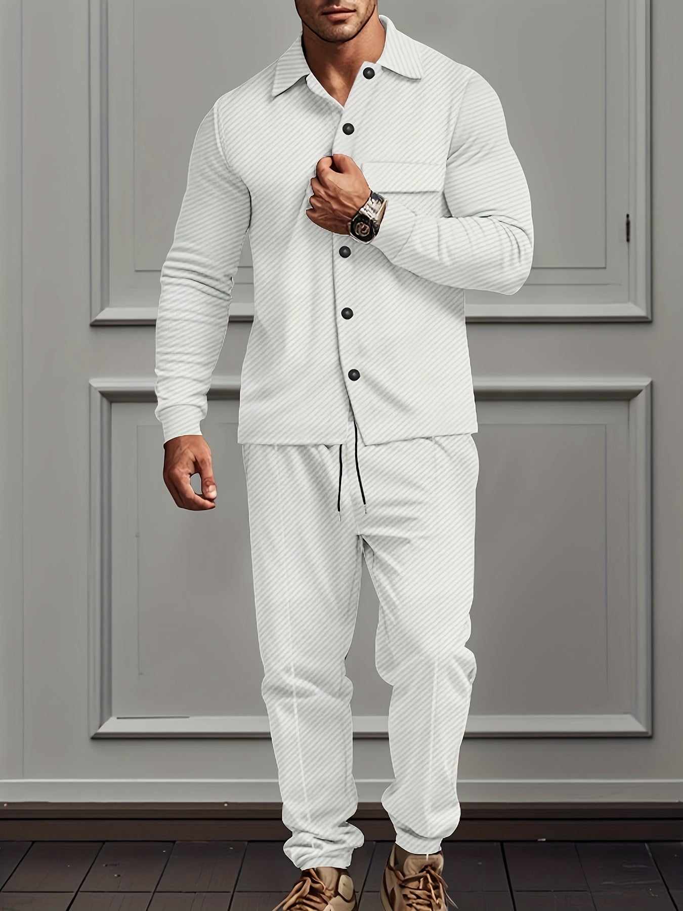 R&B | Herrenoverall Mit Mischgewebe Aus Polyester Und Hose