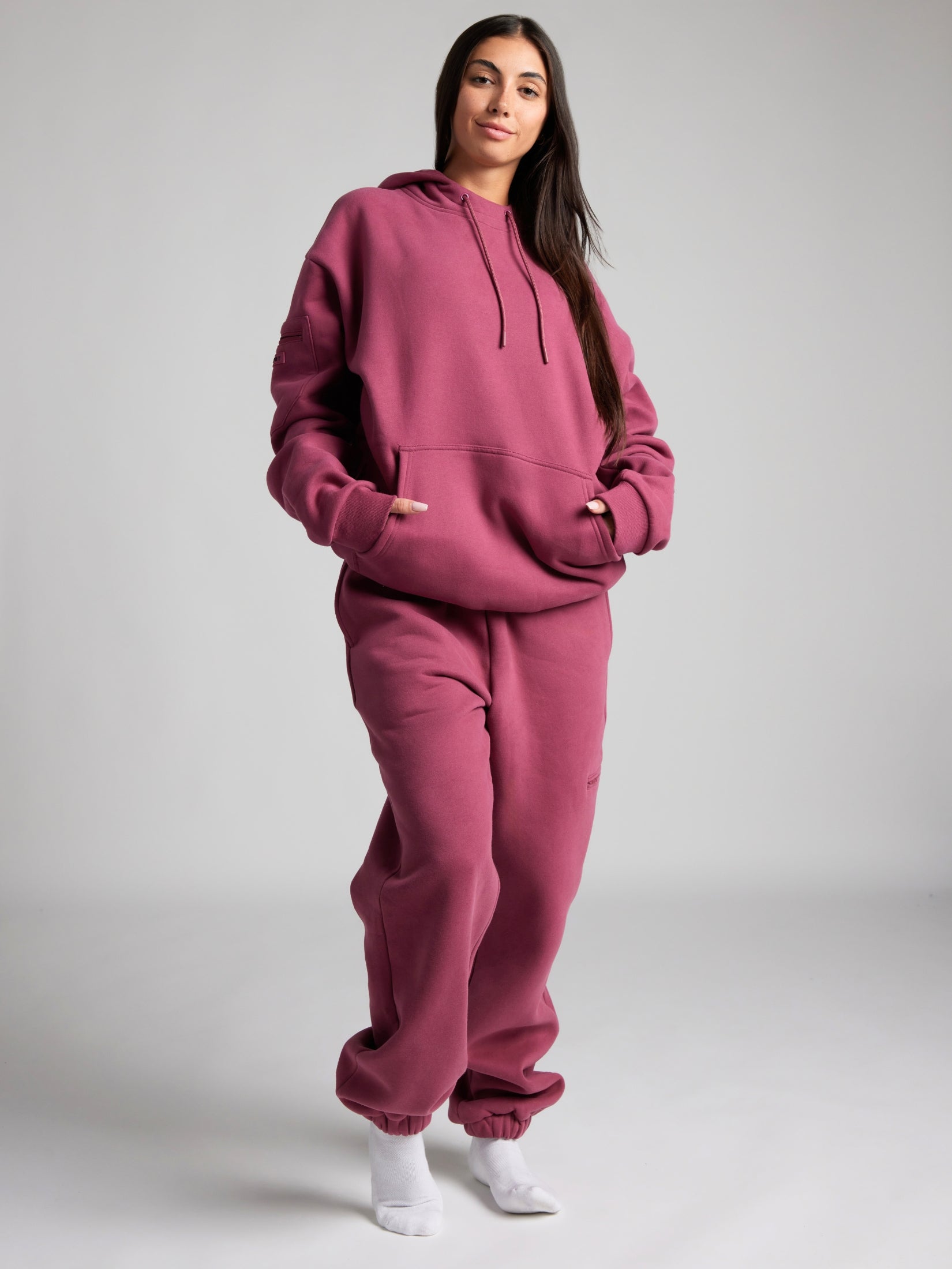 R&B | Bequemer Reise-Hoodie mit Flugmodus-Grafik