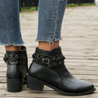 Vintage Spitzenschuh Stiefel R&B