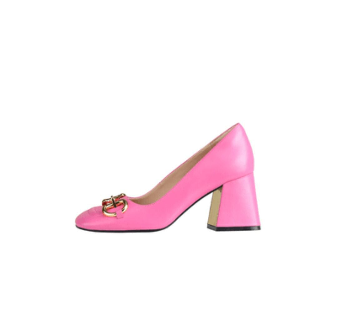 R&B | Retro Mary Jane Schuhe mit Dicken Hohen Absätzen und Schnallen