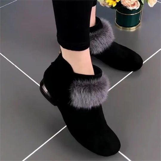 Gefütterte Stiefeletten mit rutschfester Sohle R&B R&B