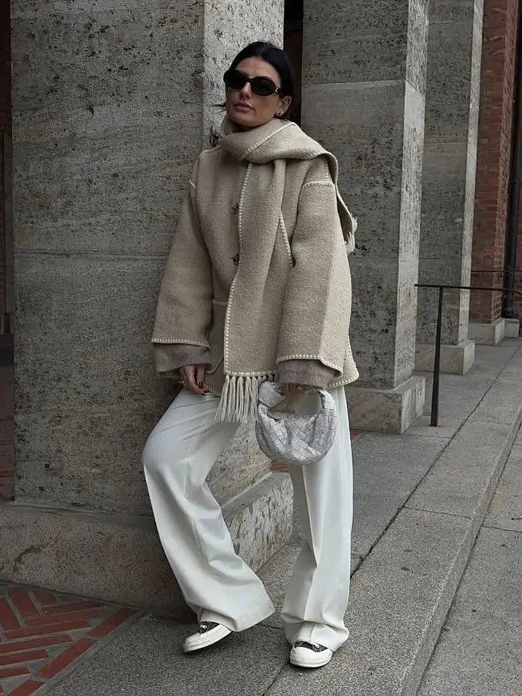 R&B | Jacke mit Schalkragen
