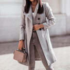 R&B | Klassischer Damen Trenchcoat Mit Doppelter Schleifenverschluss