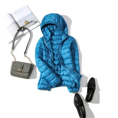 R&B | Warme Herbstjacke mit Kapuze