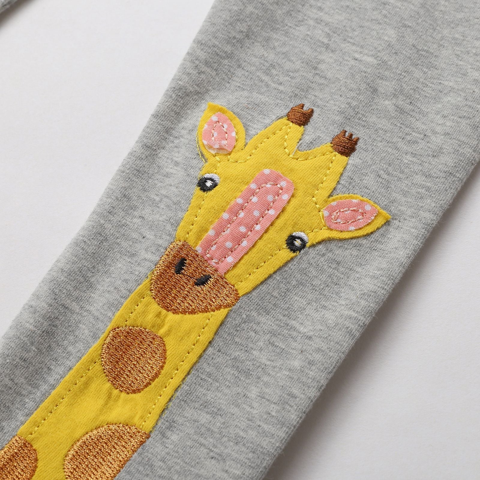 Mädchen Leggings mit niedlicher Giraffenapplikation R&B