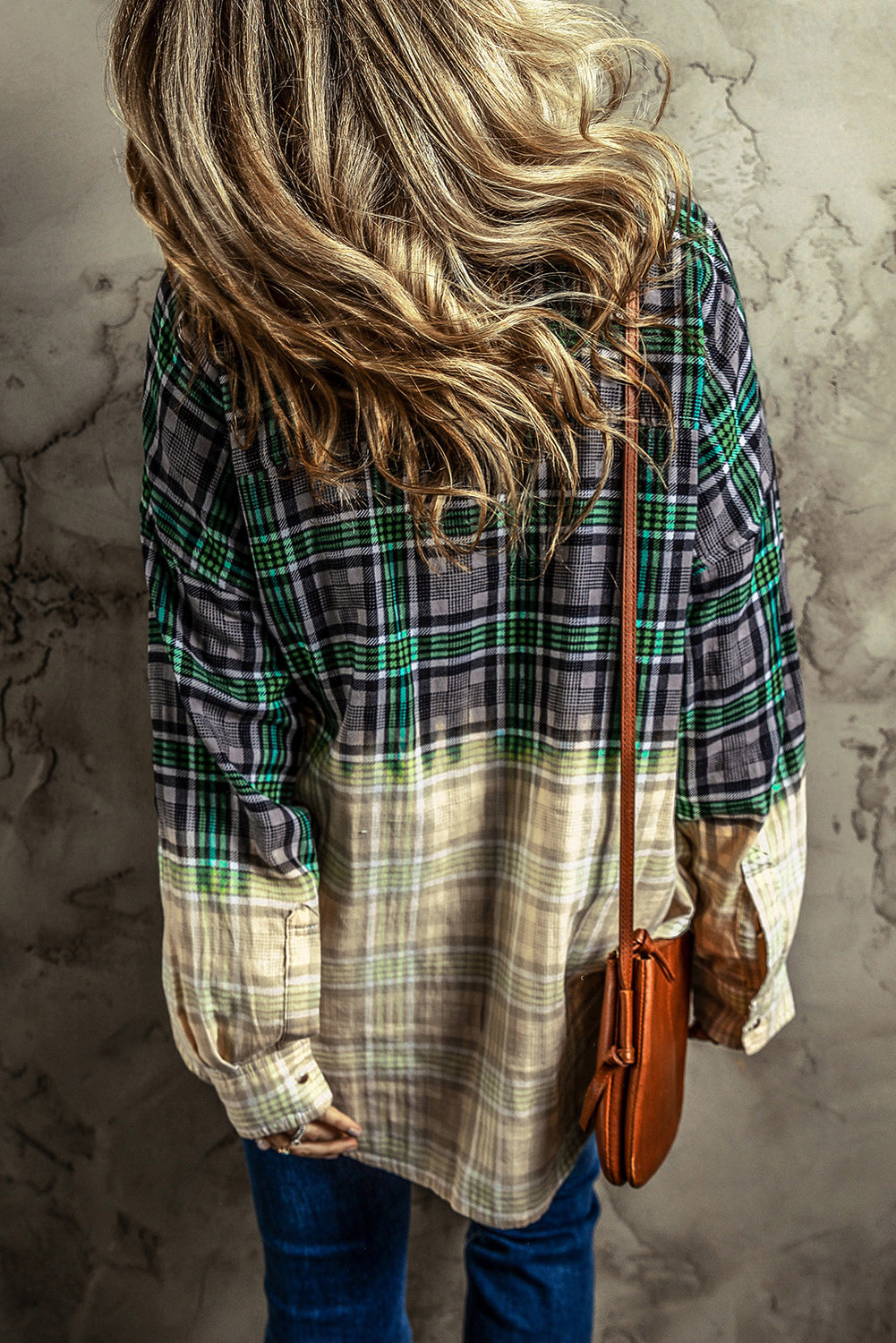 R&B | Patchwork Cam Jacket in Checkered Cotton Blend Trendy und Unique