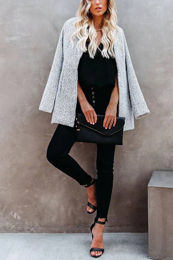 R&B | Legere einfarbige Jacke