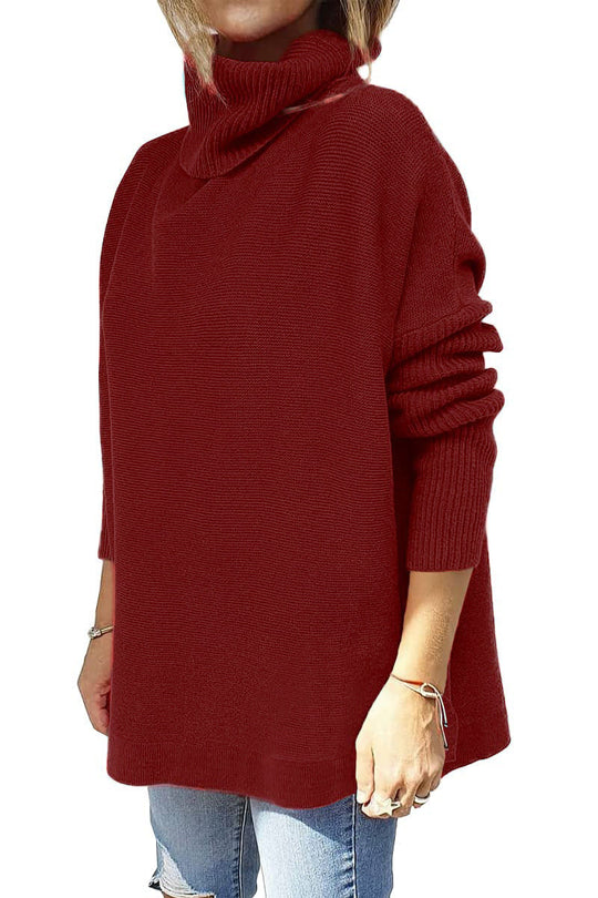 R&B | Strickpullover-Tunika mit Langen Ärmeln