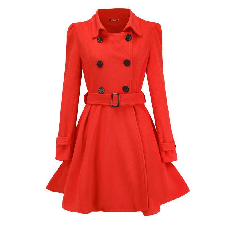 Damen Trenchcoat mit eleganter taillierter Passform R&B