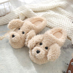 Flauschige Tierpantoffeln
