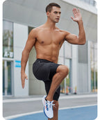 R&B | Große, doppelt gefütterte Sportshorts
