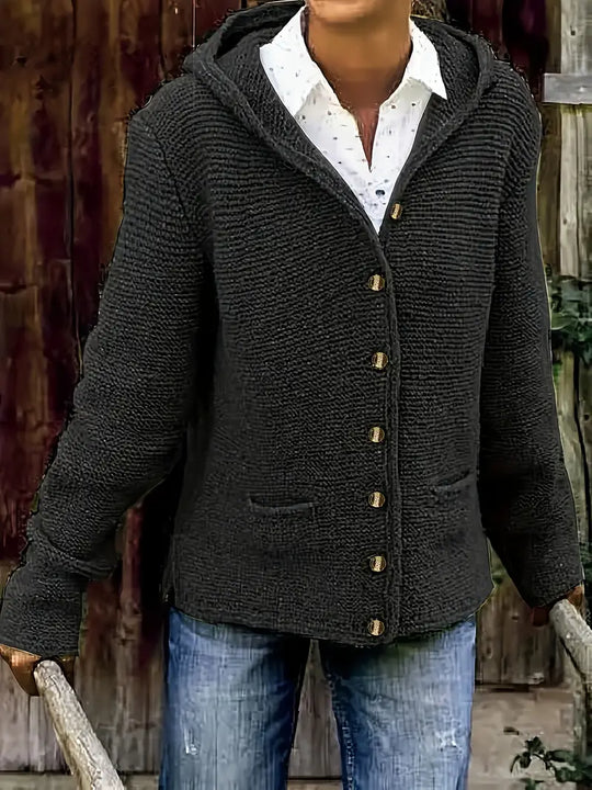 R&B | Modische Strickjacke mit Knopfleiste