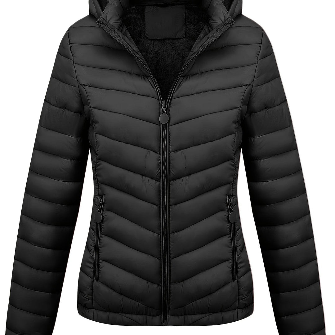 R&B | Zipfeljacke mit Kapuze und Schrägen Taschen