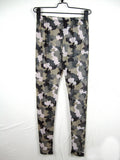 Damen Camouflage-Leggings im modischen High-Waist-Stil