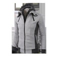 Herren Sportjacke mit abnehmbarer Kapuze und praktischen Taschen