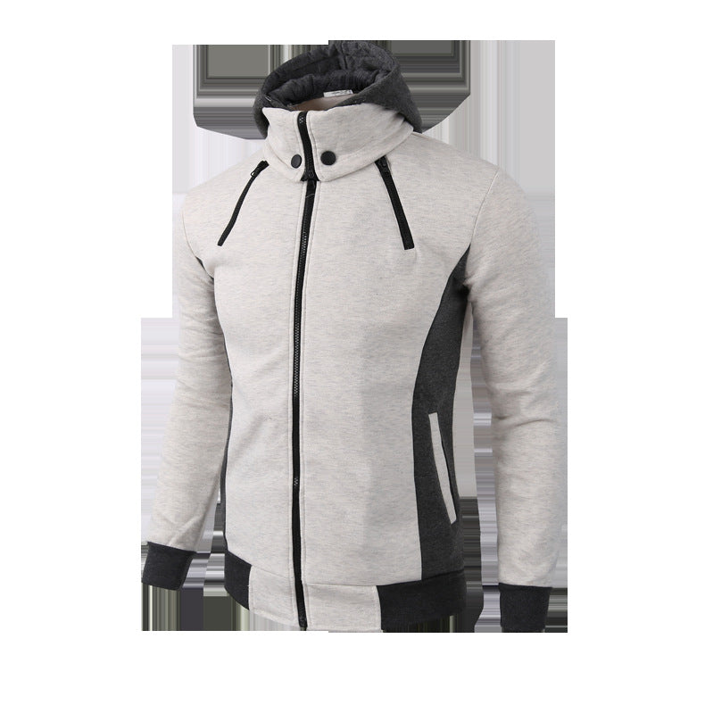 Herren Sportjacke mit abnehmbarer Kapuze und praktischen Taschen