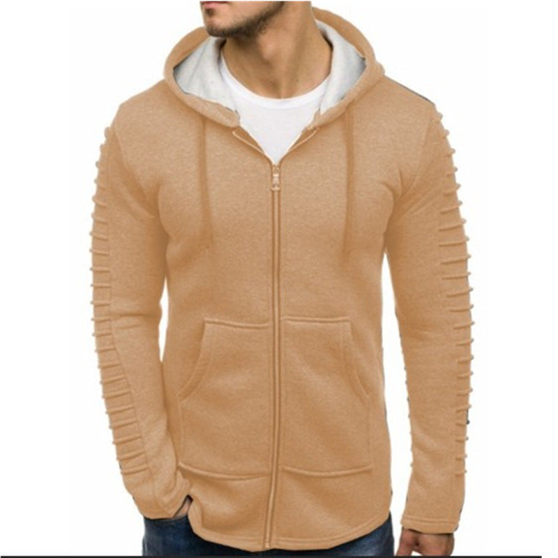 Herren Zip-Hoodie mit innovativem Design