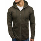 Herren Zip-Hoodie mit innovativem Design
