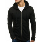 Herren Zip-Hoodie mit innovativem Design