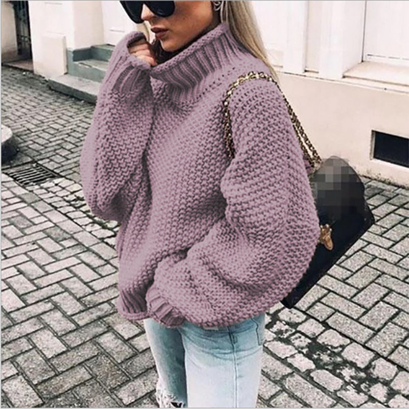 R&B | Sehr dicker Rollkragenpullover