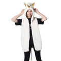 Damen Kuschelige Einhorn-Weste mit Kapuze R&B