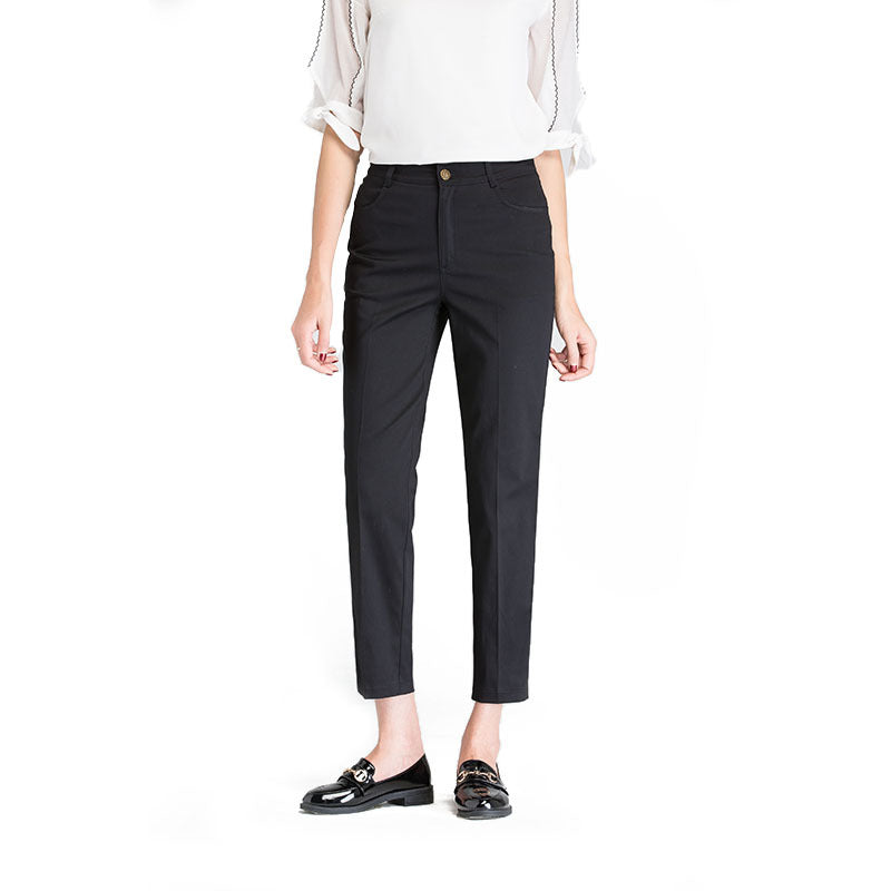 Damen Slim Fit Stoffhose hochwertig & modern