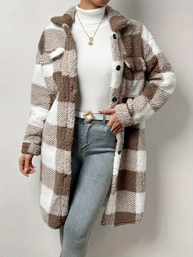 R&B | Sherpa-Jacke - elegante Damen-Außenjacke für Stil und Wärme