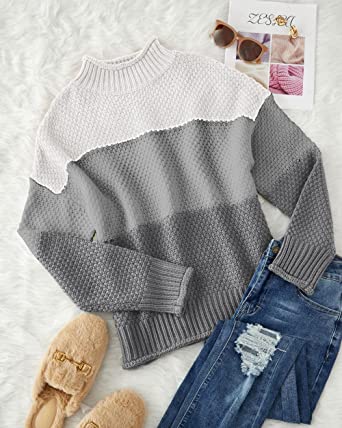 R&B | Eleganter Gestreifter Pullover
