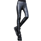 Damen Leggings im modischen look mit strukturierten Nähten