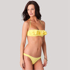 Damen Bandeau-Bikini mit Rüschendetails R&B