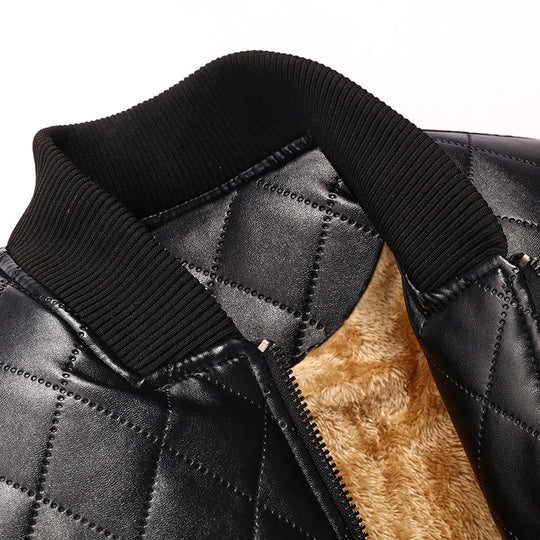 Herren gesteppte jacke mit kuscheligem Innenfutter R&B