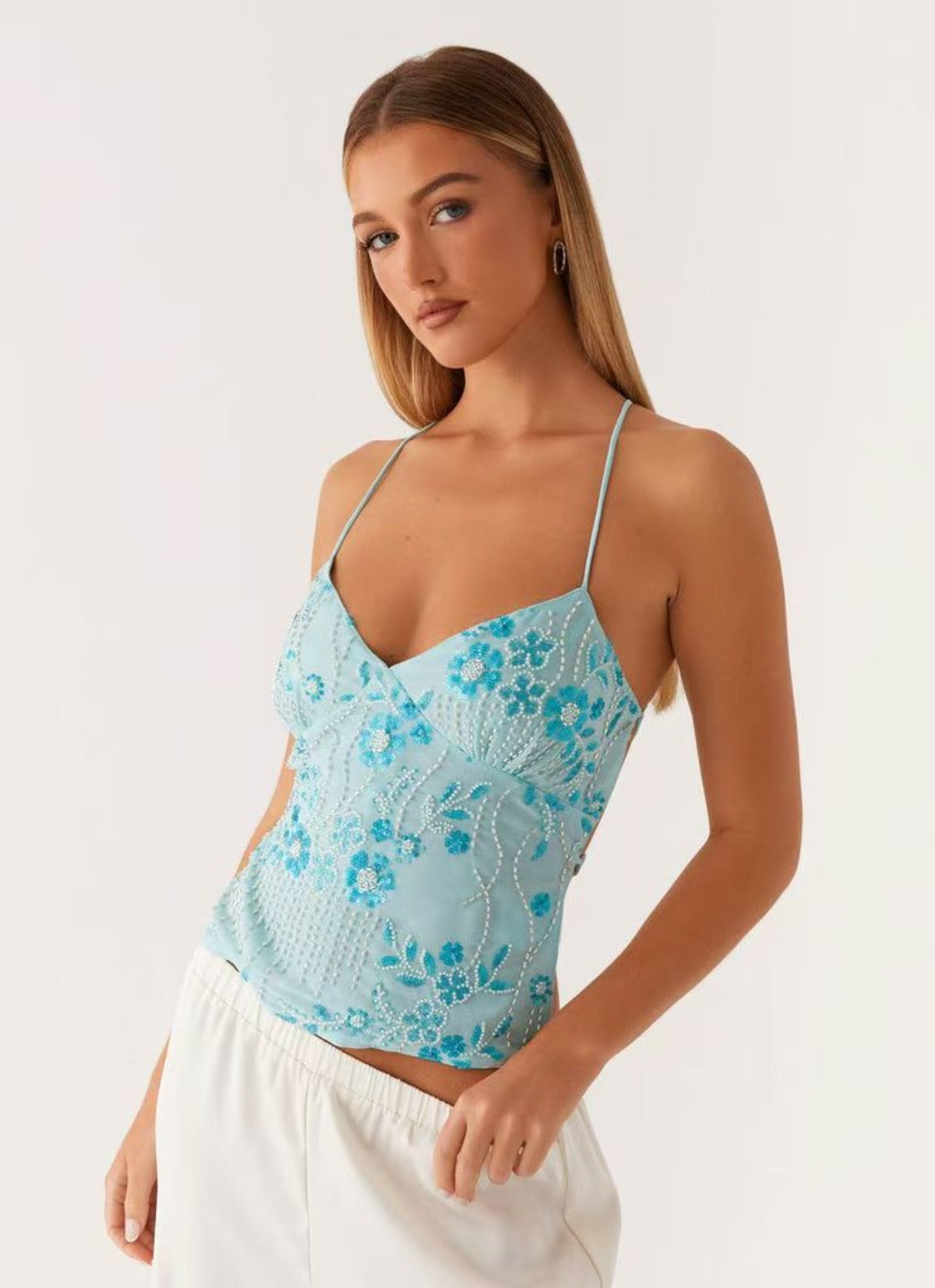 R&B | Bestickte Weste Sling