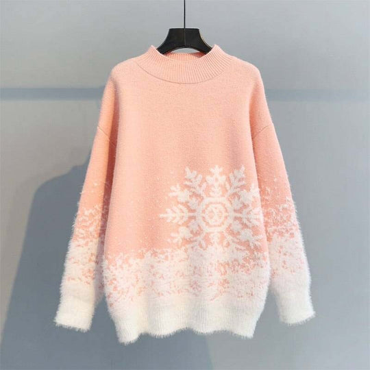 R&B | Festlicher Weihnachtlicher Strickpullover Für Damen