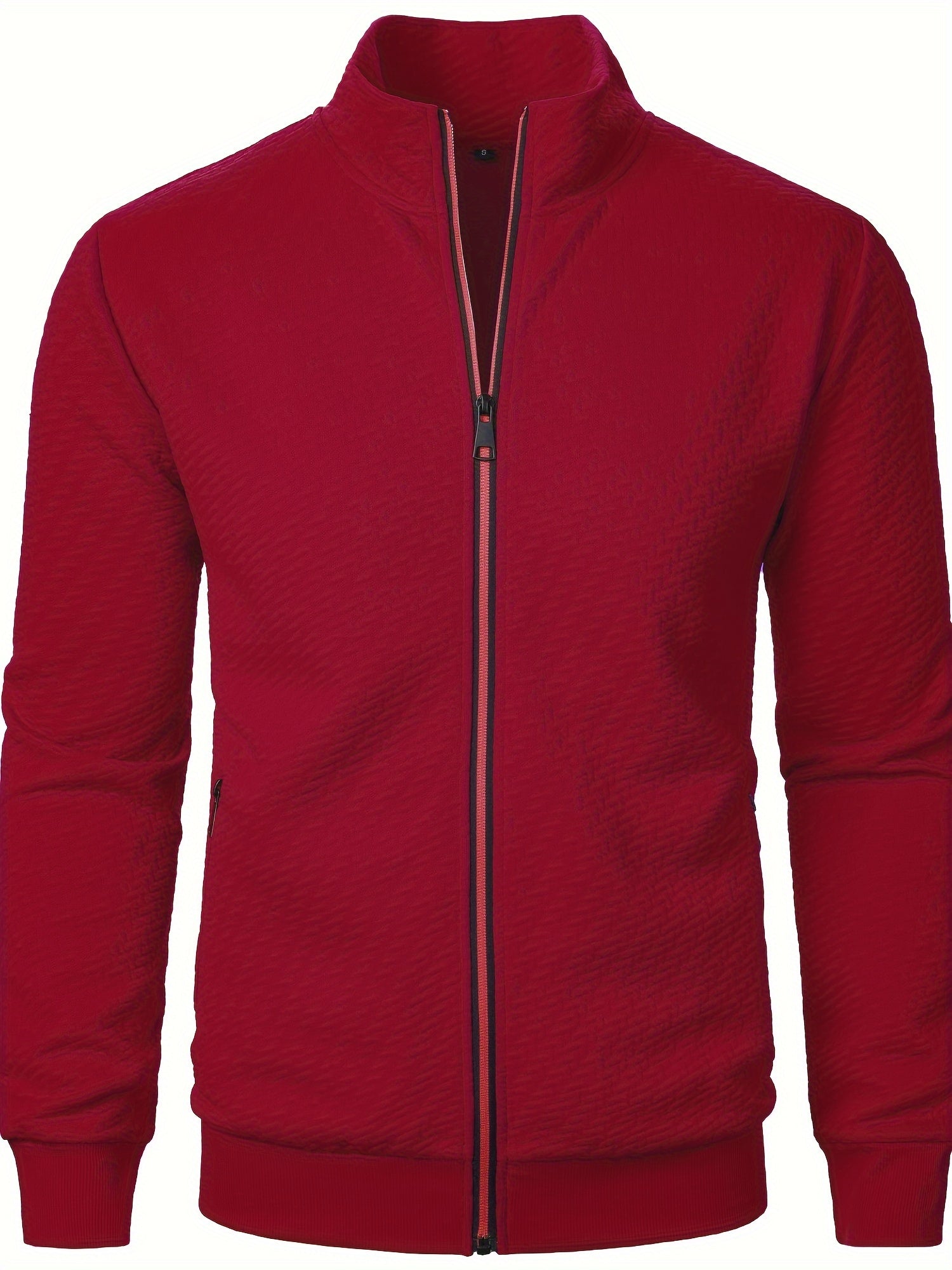 R&B | Leichtgewicht Jacke mit Strukturmuster Polyester Komfort und Stil