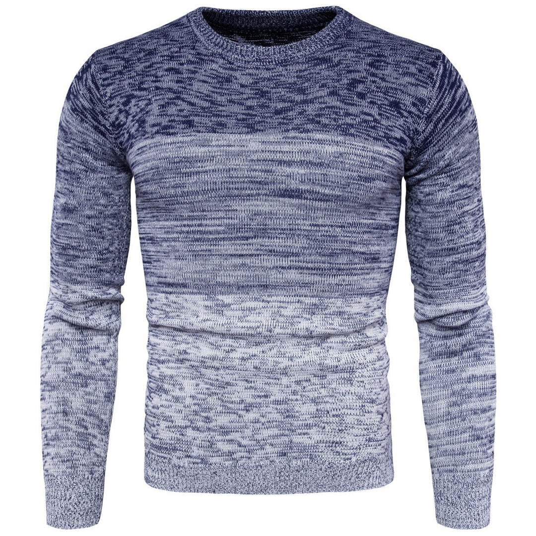 Herren Strickpullover im modernen Farbverlauf R&B