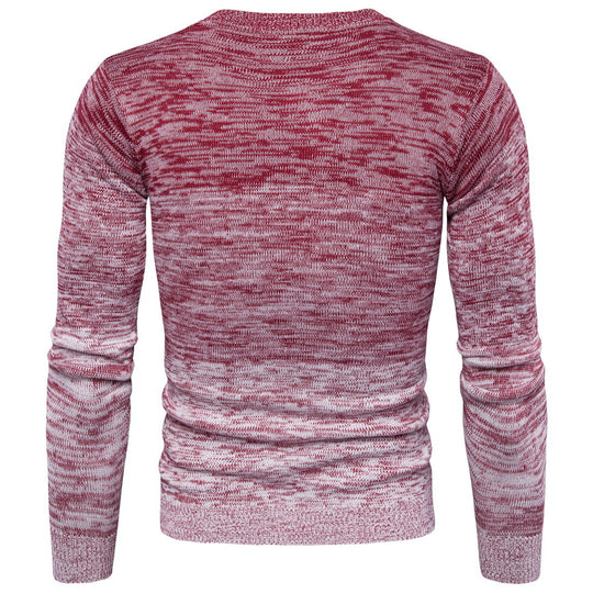 Herren Strickpullover im modernen Farbverlauf R&B