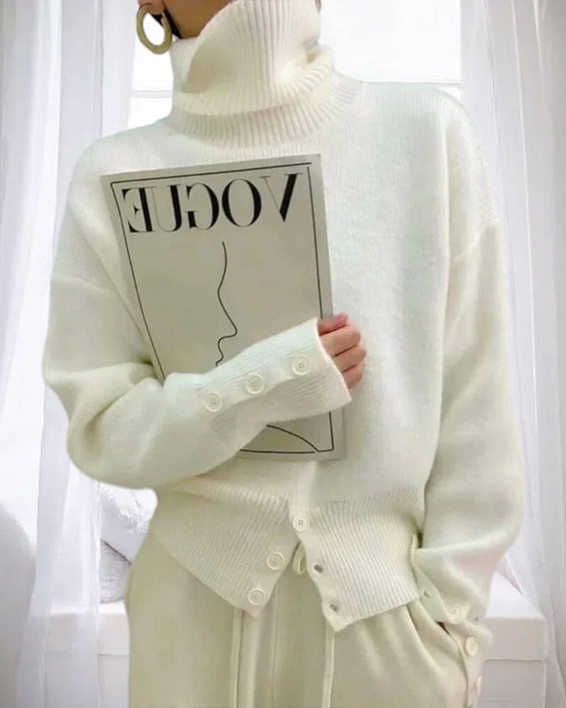 R&B | Rollkragenpullover Klassischer Moderner Stil Ideal für den Winter