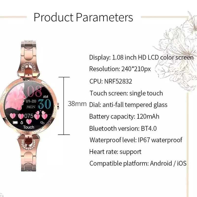 R&B | Fitnessuhr Aquafit Smartwatch