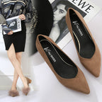 Damen elegante Pumps mit voluminösem Flausche-Akzent