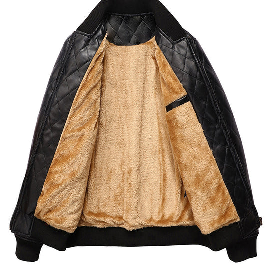 Herren gesteppte jacke mit kuscheligem Innenfutter R&B