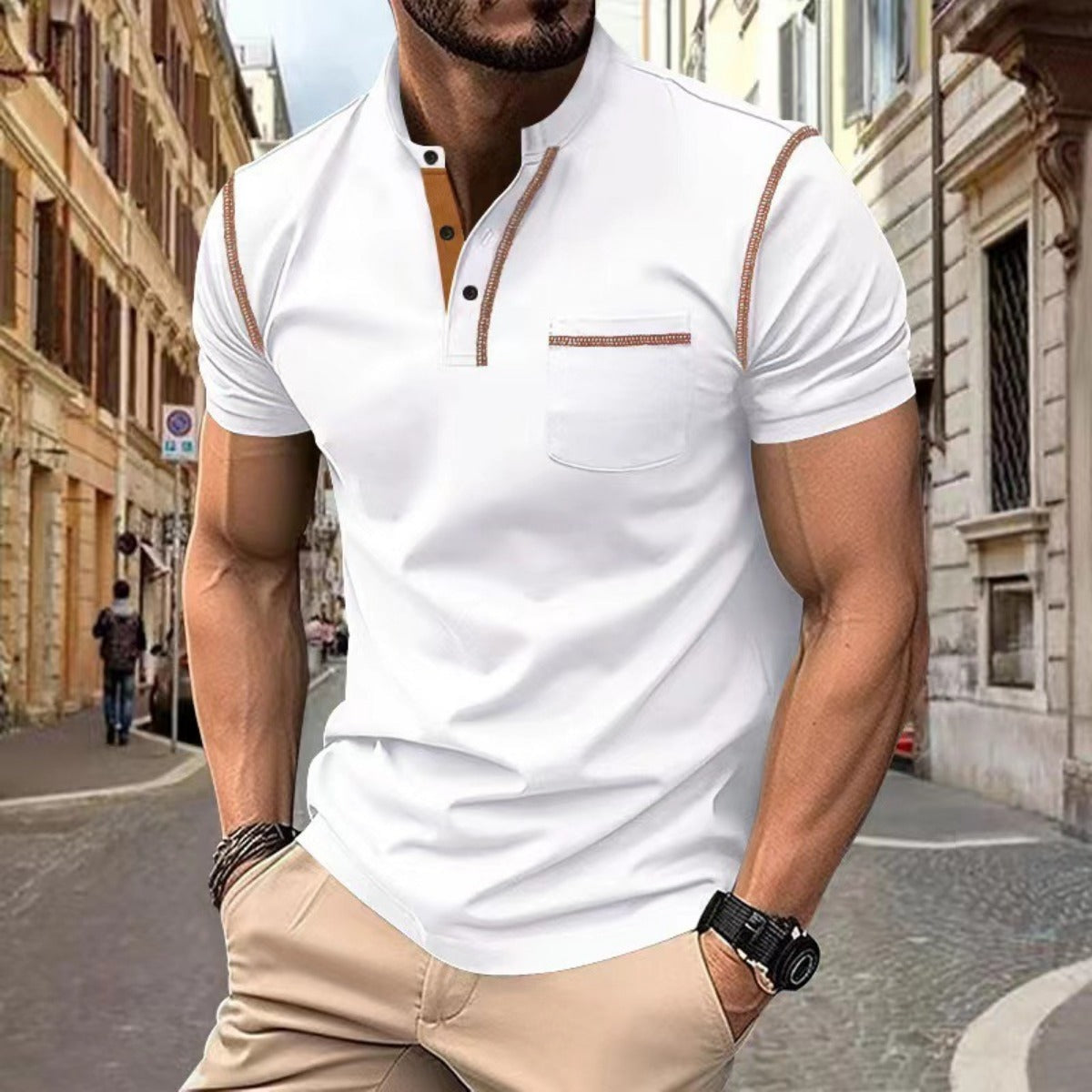R&B | Schnell trocknendes Casual Polo Shirt