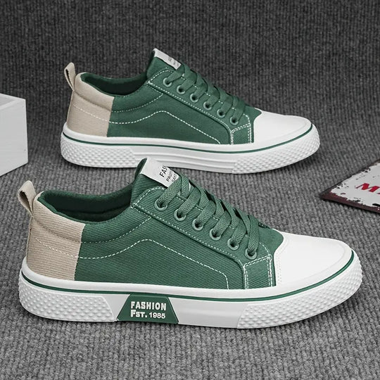 Atmungsaktive Canvas-Sneakers für Männer R&B