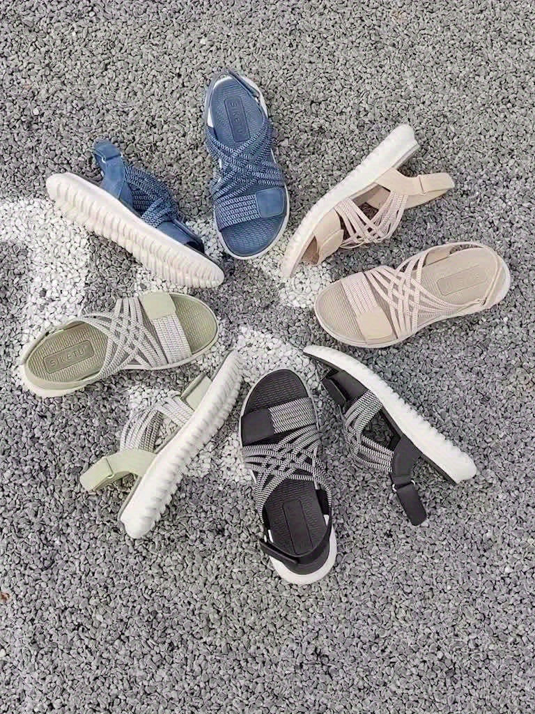 leichte Komfortsandalen mit Fußbett R&B R&B