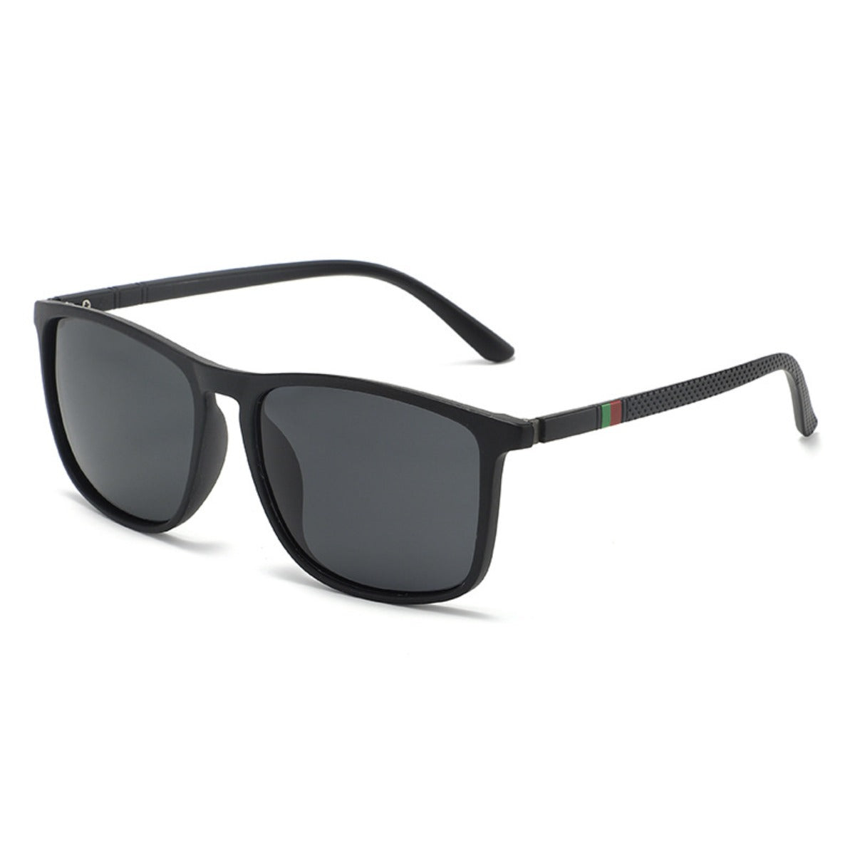 R&B | UV-Schutz quadratische polarisierte Sonnenbrille mit großem Rahmen