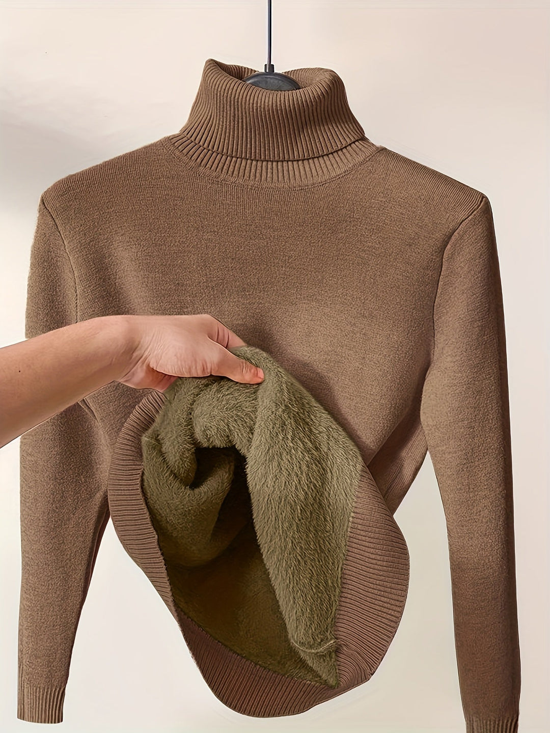 R&B | Weicher Rollkragenpullover für Kalte Tage