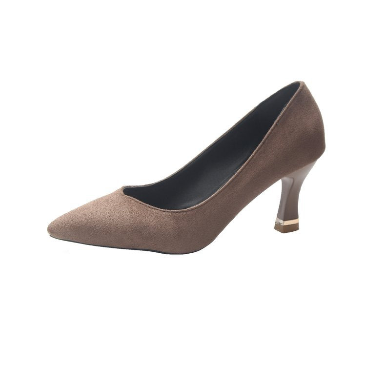 Damen elegante Pumps mit schickem Blockabsatz R&B
