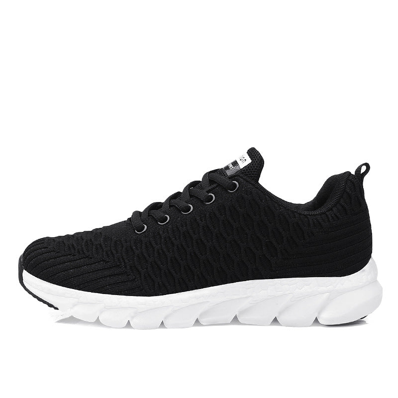 Damen Sportliche Slip-On Sneakers mit atmungsaktivem Strickoberteil R&B
