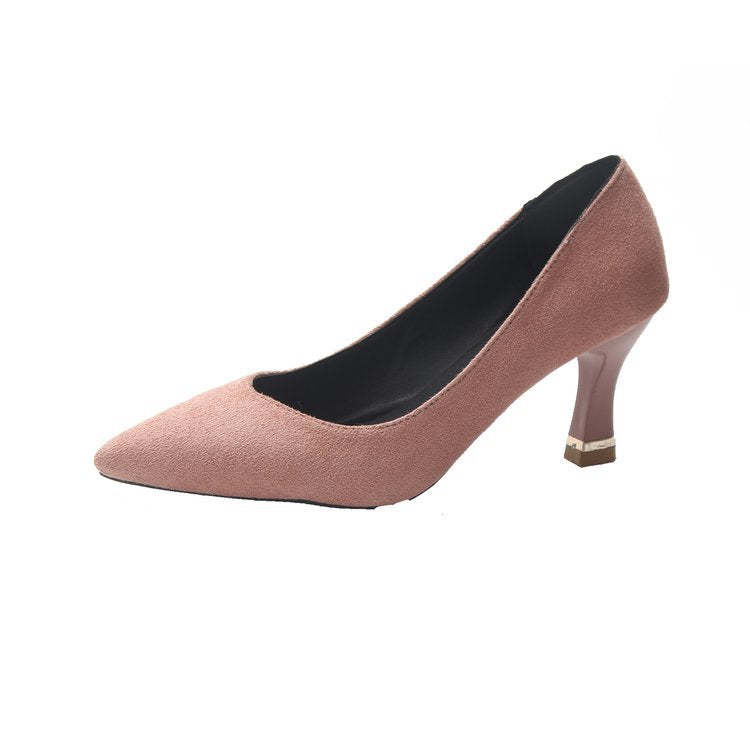 Damen elegante Pumps mit schickem Blockabsatz R&B